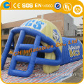 Customized inflatable helmet tunnel , inflatable tent , inflatable football tunnel tent , tunnel game for sale